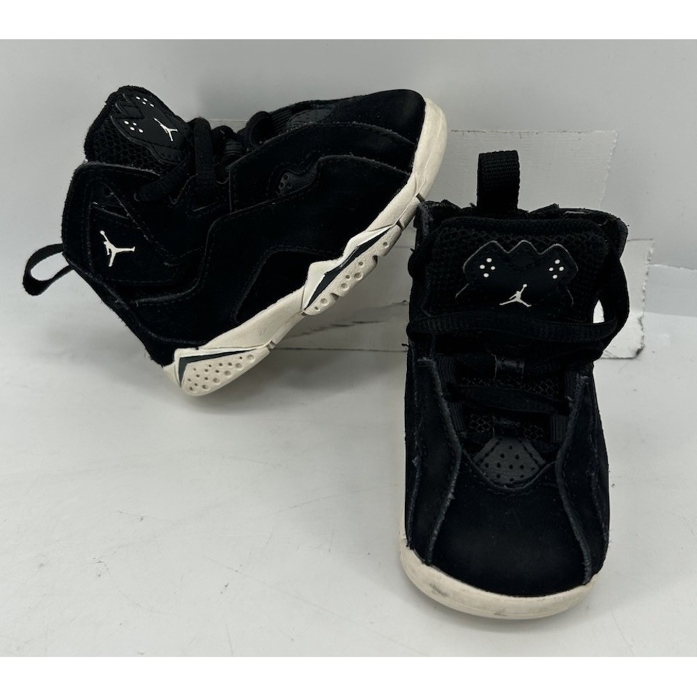 Nike Air Jordan True Flight Black 343797-050 Toddler Size 4C